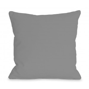 One Bella Casa Solid Outdoor Throw Pillow HMW8731